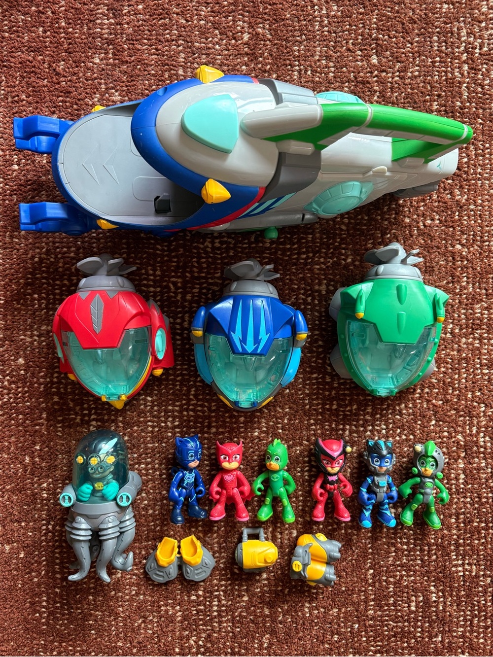 PJ Masks Underwater Bundle - 14 pieces